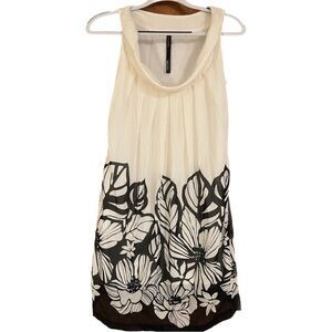 Renee C. Floral Sleeveless Dress